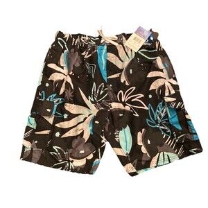 Kanu Surf Swim Trunks Men’s Size XL Floral Beach Pool Shorts NEW